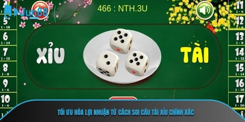 Tối ưu hóa lợi nhuận từ cách soi cầu tài xỉu chính xác