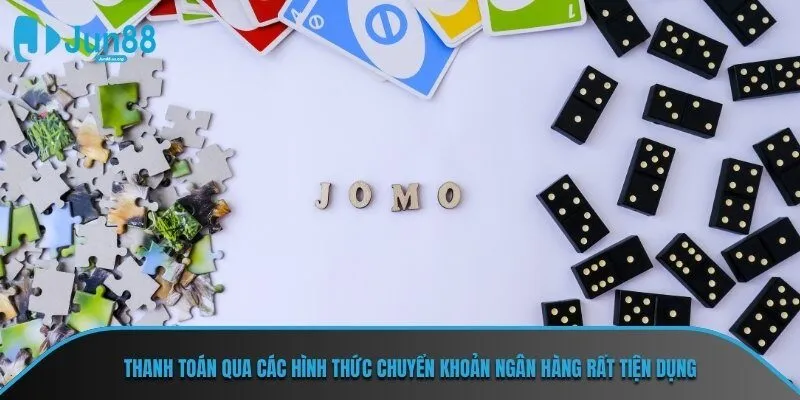 Thanh toán qua các hình thức chuyển khoản ngân hàng rất tiện dụng